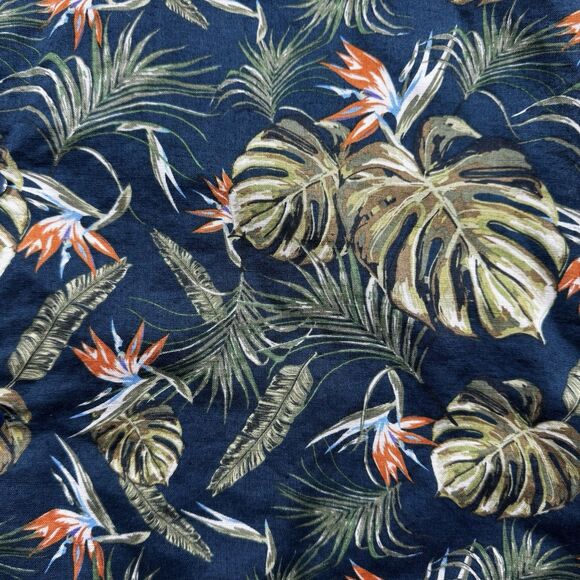 Bose Speakers Linen Hawaiian Shirt Men's XL Allover Print Tropical Floral Print - Picture 11 of 14